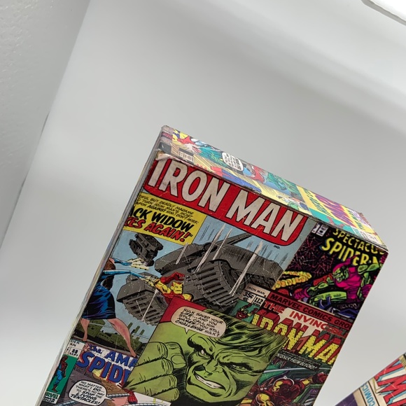 Marvel Comics Letter M Wall Hanging Retro Comics Wooden Wall Decor - Picture 9 of 16